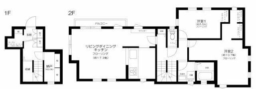 ウェルラボ荻窪 B号室の間取り画像
