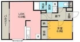 サツキうえはらの間取り画像
