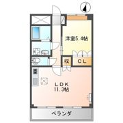 アーバニーハイムⅠの間取り画像