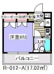 ROSE GARDEN R12番館（R－012）の間取り画像