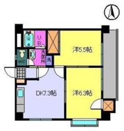 アクアベール久万ノ台の間取り画像