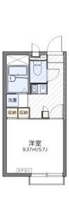 レオパレスフリーデの間取り画像