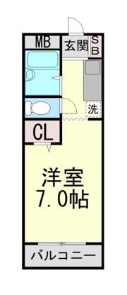 関口ハイツの間取り画像