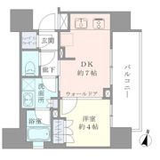 Brillia東中野StationFrontの間取り画像