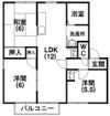 ガーデンハイツ四ツ池Cの間取り画像