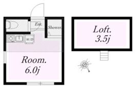 ユナイト安針ネイマールの間取り画像