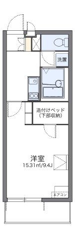 レオパレスボンジュルネの間取り画像