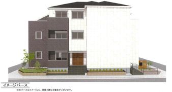 仮）足立区千住旭町 新築工事の外観画像