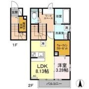 ドゥ・薬師堂Bの間取り画像
