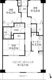 T’s garden横浜岸根公園の間取り画像