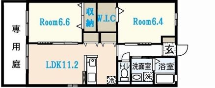 リバーパークせせらぎ A棟の間取り画像