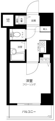ステージファースト目白の間取り画像