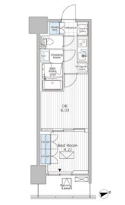 パークアクシス市川の間取り画像