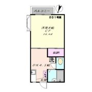 リヴレーヌ弐番館の間取り画像