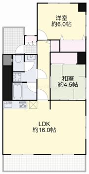 スカイコートの間取り画像