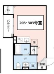 レガーロ西谷の間取り画像