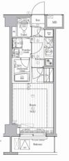 PREMIUM CUBE 不動前DEUXの間取り画像