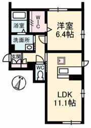 ソレイユコート新保の間取り画像