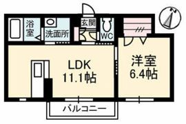 ソレイユコート新保の間取り画像