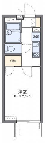 レオパレスルミエール 駒場東大の間取り画像