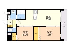 SQUARE友泉亭の間取り画像