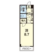 シティマンションカワヅの間取り画像