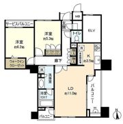 グラツィオーソ西荻窪の間取り画像