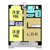 ロイヤルパレスホウゲツの間取り画像