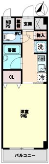 グリーンリバティー新蔵の間取り画像