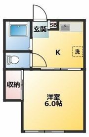 南荘の間取り画像