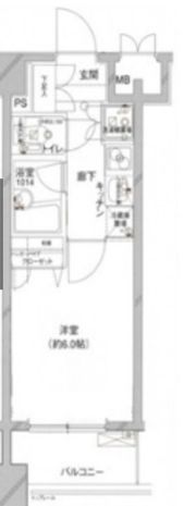 コンシェリア大森山王の間取り画像