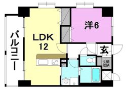 ルネッサンス枝松の間取り画像