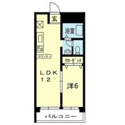 MIYUマンションの間取り画像