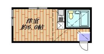 ユナイト田浦パルタージュ 203号室の間取り画像