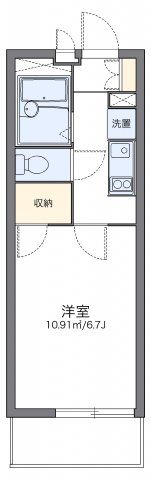 レオパレス青木橋の間取り画像