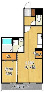 ドゥ リヴェールの間取り画像