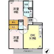 シャトレー西本Ⅱの間取り画像