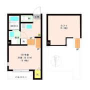 オールネス旭ヶ丘の間取り画像