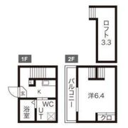 デザイナーズコーポ旭ヶ丘の間取り画像