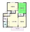 サンハイム北田の間取り画像