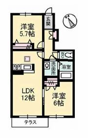 レジデンスTAKAOの間取り画像