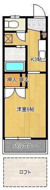 プラザ ドゥ アトレの間取り画像