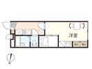 レオパレス恵夢伍番館の間取り画像