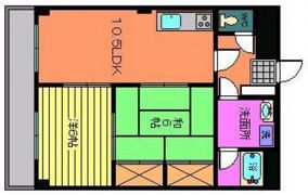 サンリット船本の間取り画像
