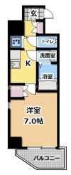 クレストタップ京橋の間取り画像