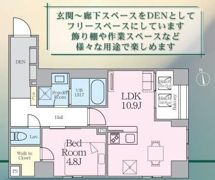 アーバン二長町の間取り画像