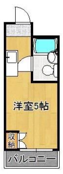 マンション葉山中井の間取り画像