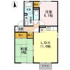 シャトレー富貴ノ台 Bの間取り画像