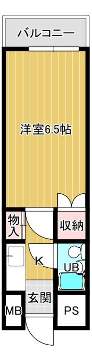 フラワーコート月出の間取り画像