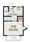メゾンフジの間取り画像